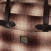 Mackinaw Wool Zipper Tote Bag