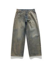 One Pleats Wide Denim Light