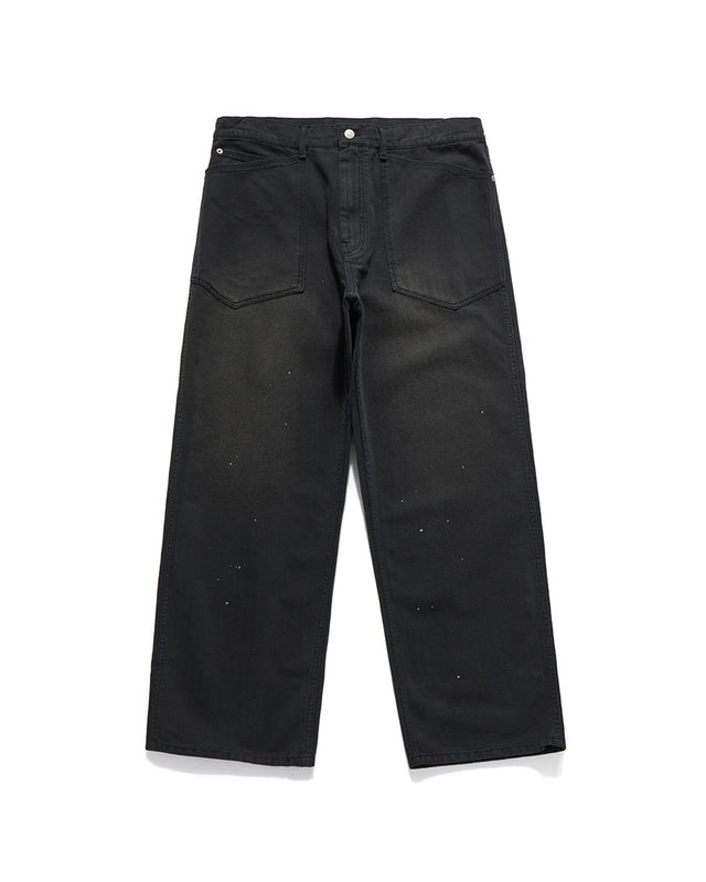 M-35 PANTS / BLACK HERRINGBONE