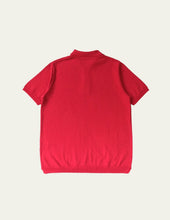 Fujito Knit Polo Easy Red Black Directors Web Shop Powered By Base