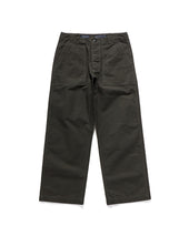FATIGUE PANTS_LOT.025 / ASH BLACK BACKSATIN