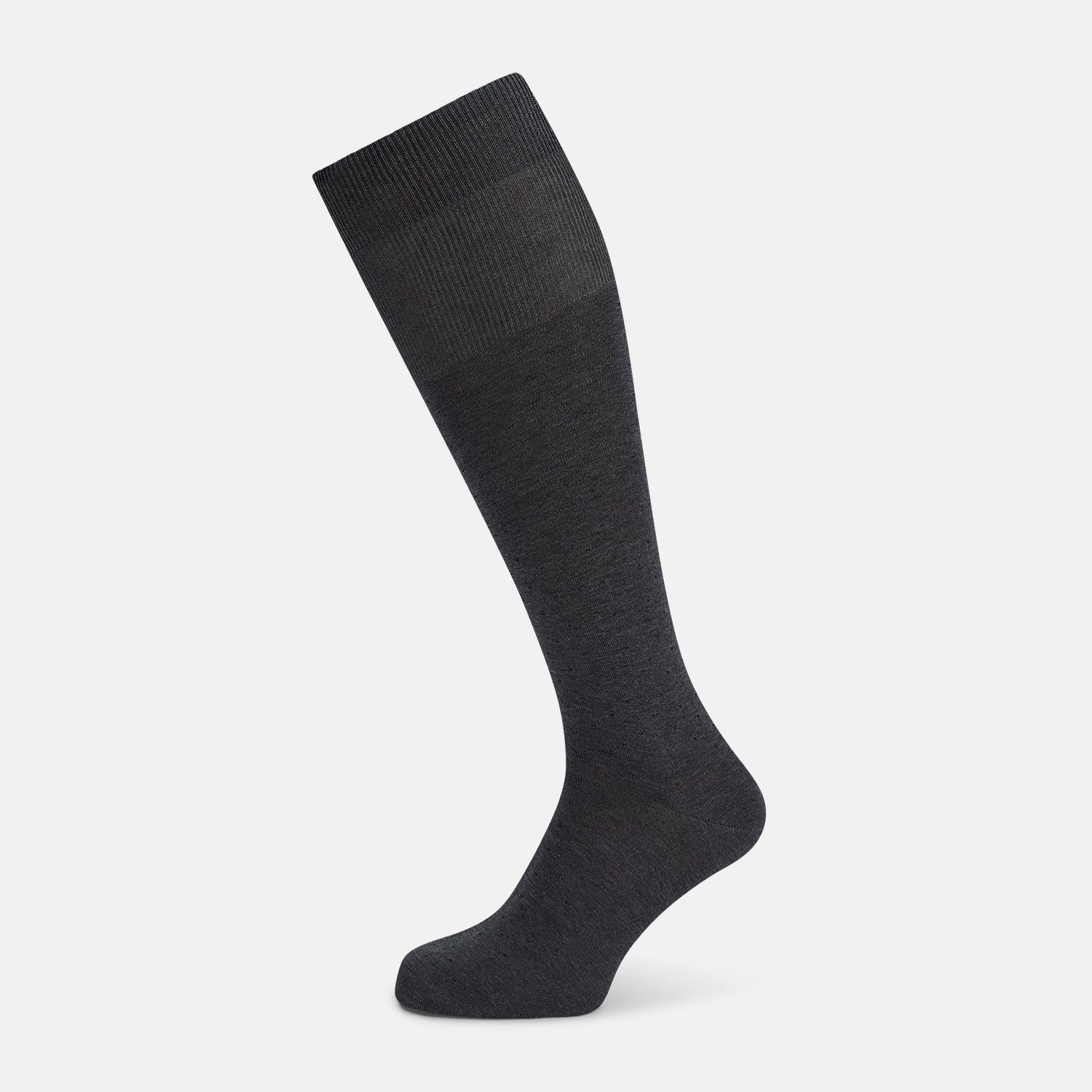 Midnight Polka Dot Long Socks