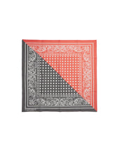 Square Silk Scarf Brown