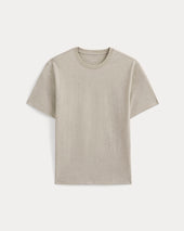 Archive Standard-Fit Cotton Crew | Heathered Oatmeal