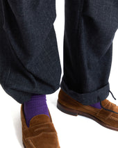 Combat Easy Pants Grey Chalk Stripe