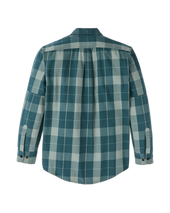 Vintage Wash Alaskan Guide Shirt - Jasper / Dark Teal Plaid