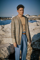 Pablo Blazer In Linen Weave