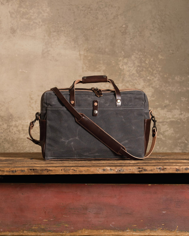 Courier Briefcase - Smoke