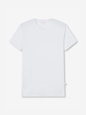 Men's Underwear T-Shirt Jack Pima Cotton Stretch White