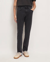 The Slim 4-Way Stretch Organic Jean | Uniform | Washed Black