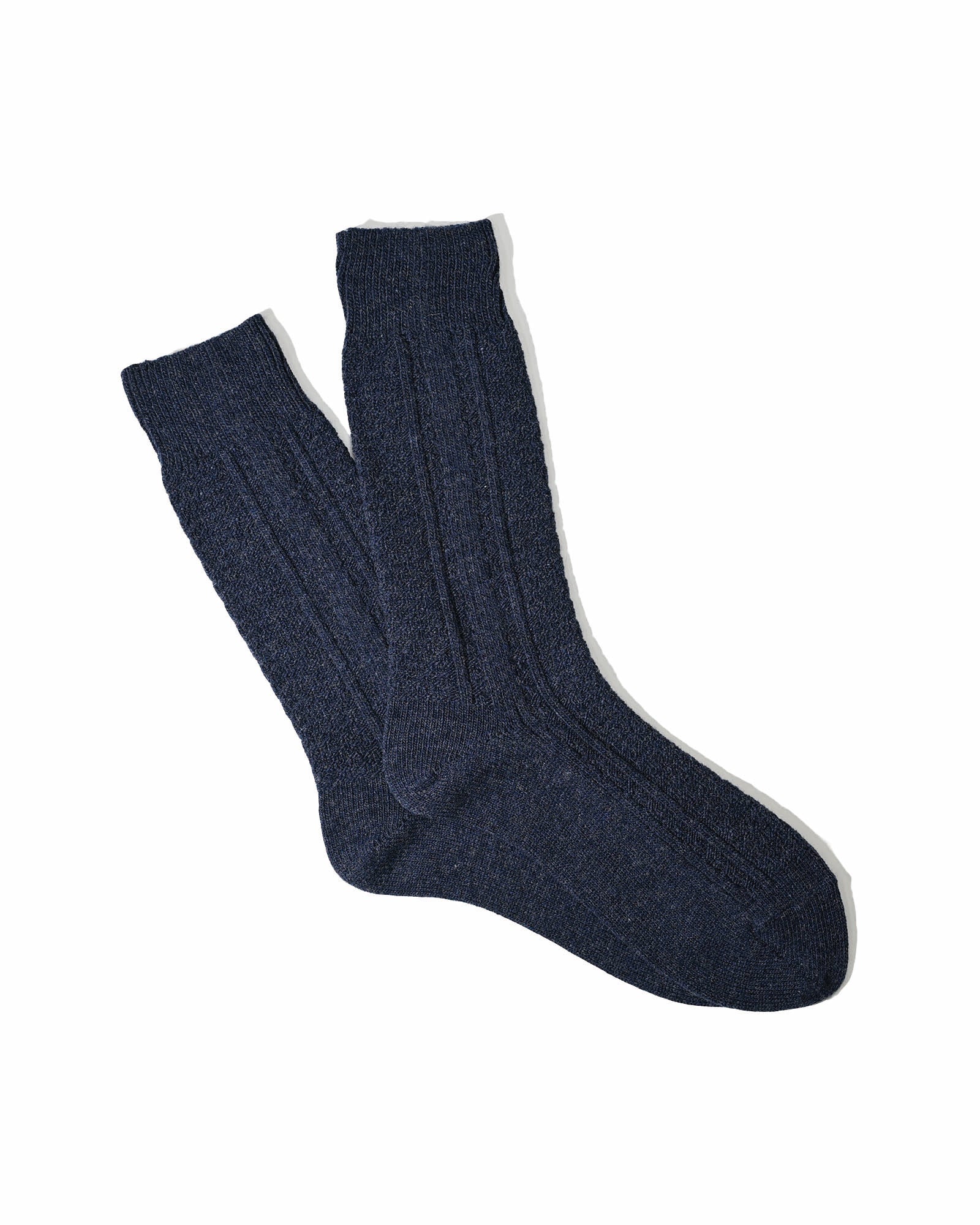 Wool Cashmere Links Combi Crew