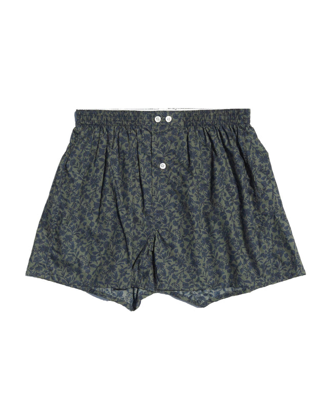 Fine Botanical Pattern Boxer