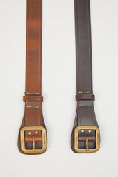 Man Garrison Belt Peat Label