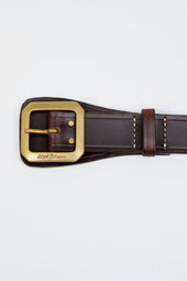Man Garrison Belt Peat Label