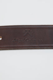 Man Garrison Belt Peat Label