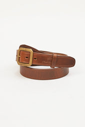 Man Garrison Belt Peat Label