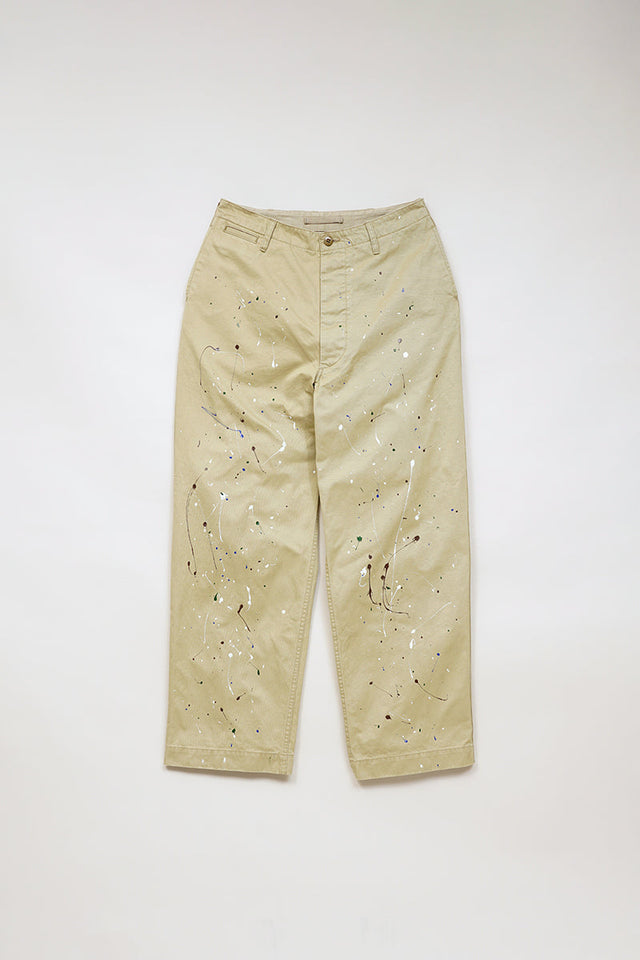 【ケーボン・リボーン】MAN / ベーシックチノパンツ / BASIC CHINO PANT PAINT