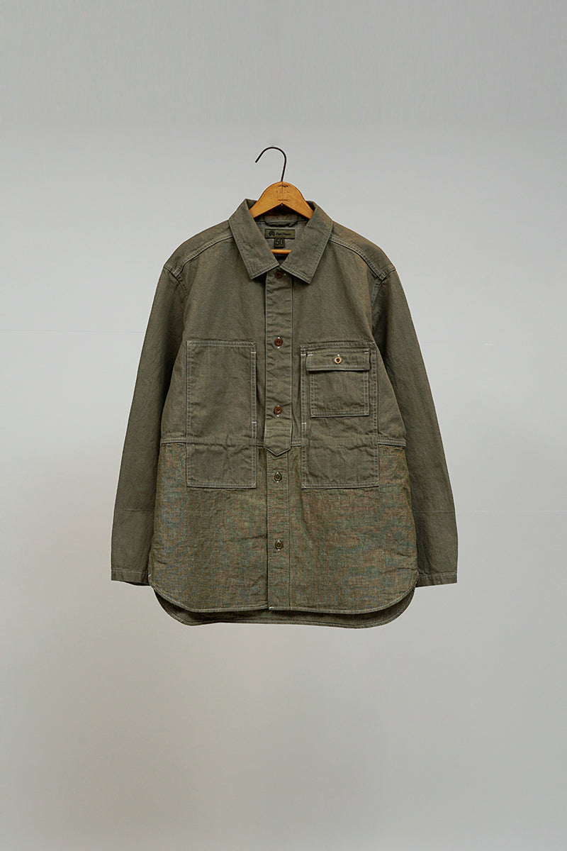 Man 2 10 Utility Shirt Type2 10oz Denim