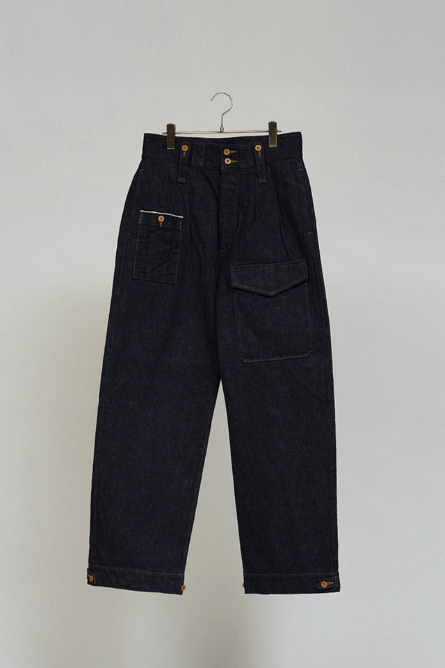【ナイジェル・ケーボン】MAN / ブリティッシュアーミーパンツ - ルーズデニム / BRITISH ARMY PANT - LOOSE DENIM