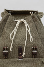 Man Swiss Army Rucksack Peat Label