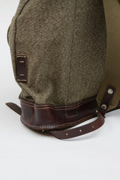 Man Swiss Army Rucksack Peat Label
