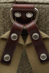 Man Swiss Army Rucksack Peat Label