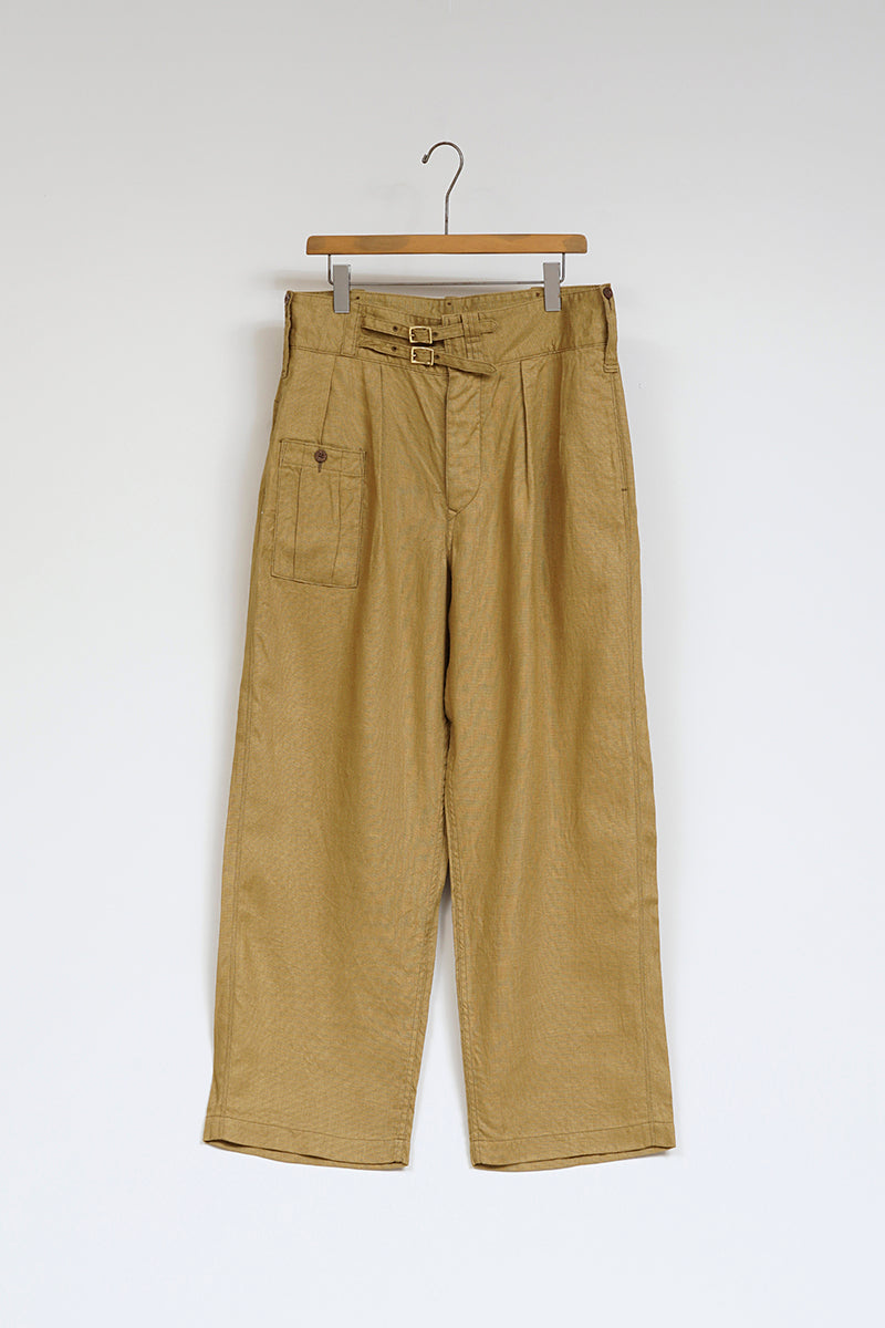 Man Field Pant Linen Basket