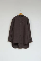 Man Saddler Shirt Highdensity Linen Nidom