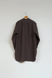Man Saddler Shirt Highdensity Linen Nidom