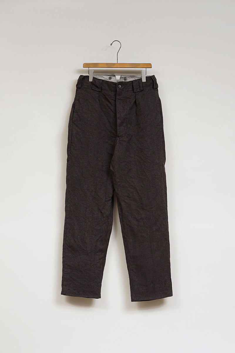 Man Farmer Pant Heavy Herringbone