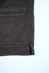 Man Farmer Vest Heavy Herringbone