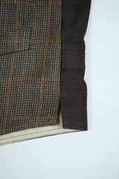 【ナイジェル・ケーボン】MAN / コブラーベスト - ヘンプチェック / COBBLER VEST - HEMP CHECK