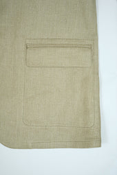 Man Farmer Jacket Heavy Herringbone