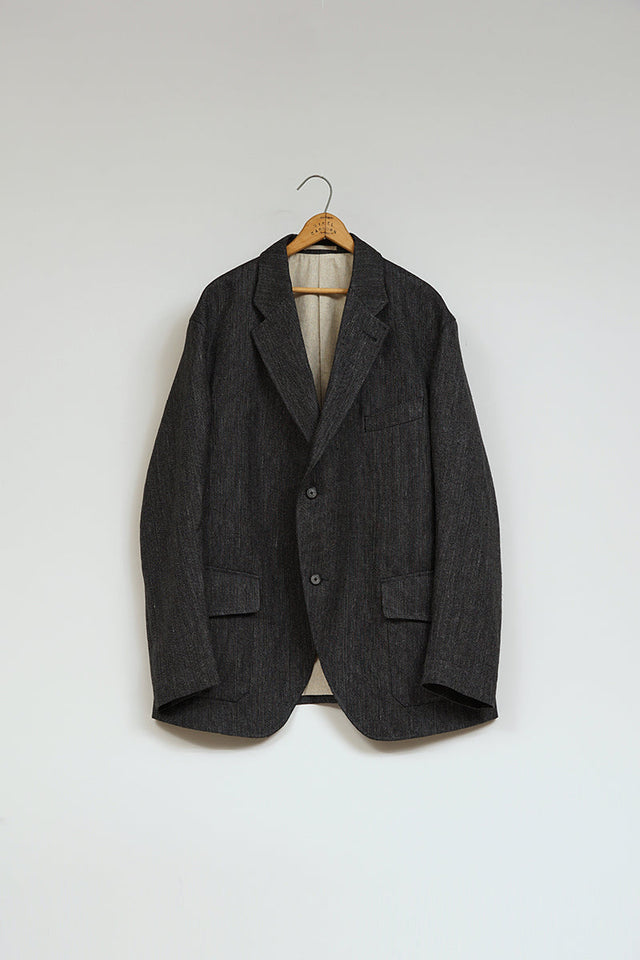 【ナイジェル・ケーボン】MAN / コブラージャケット - ヘンプストライプ / COBBLER JACKET - HEMP STRIPE