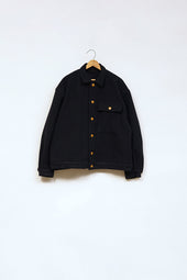 Man French Work Short Jacket