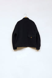 Man French Work Short Jacket