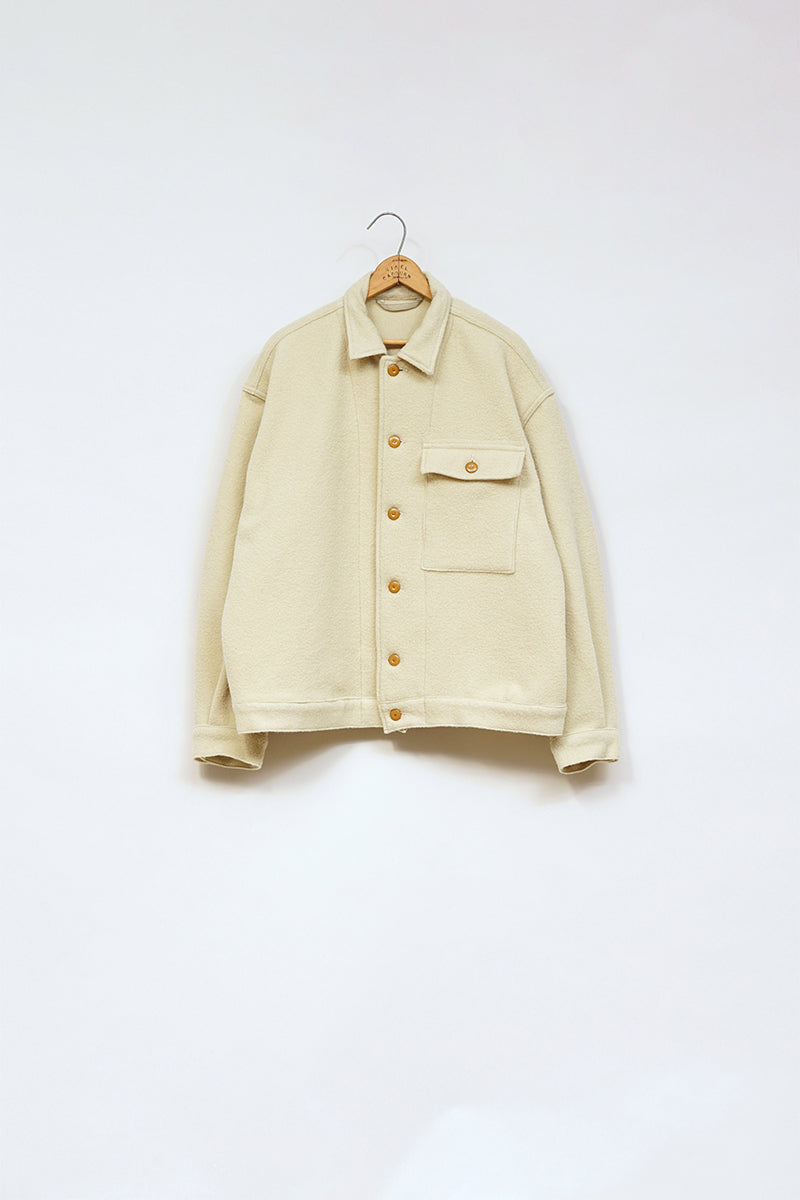 Man French Work Short Jacket