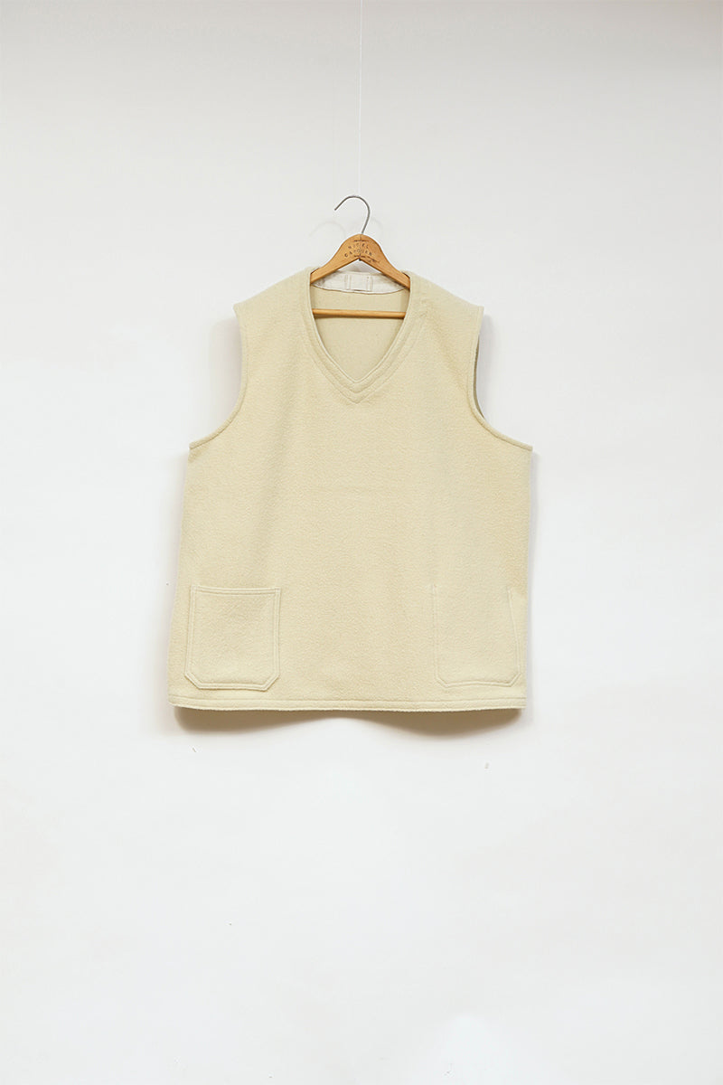 Man French Work Short Vest