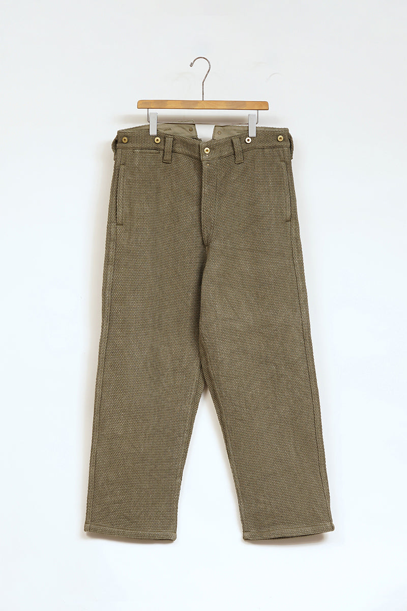 Man Fireman Pant Hemp Cotton