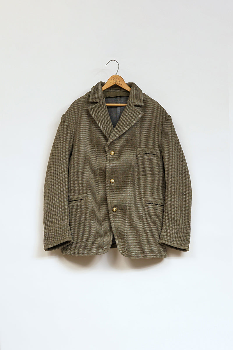 Man Fireman Jacket Hemp Cotton
