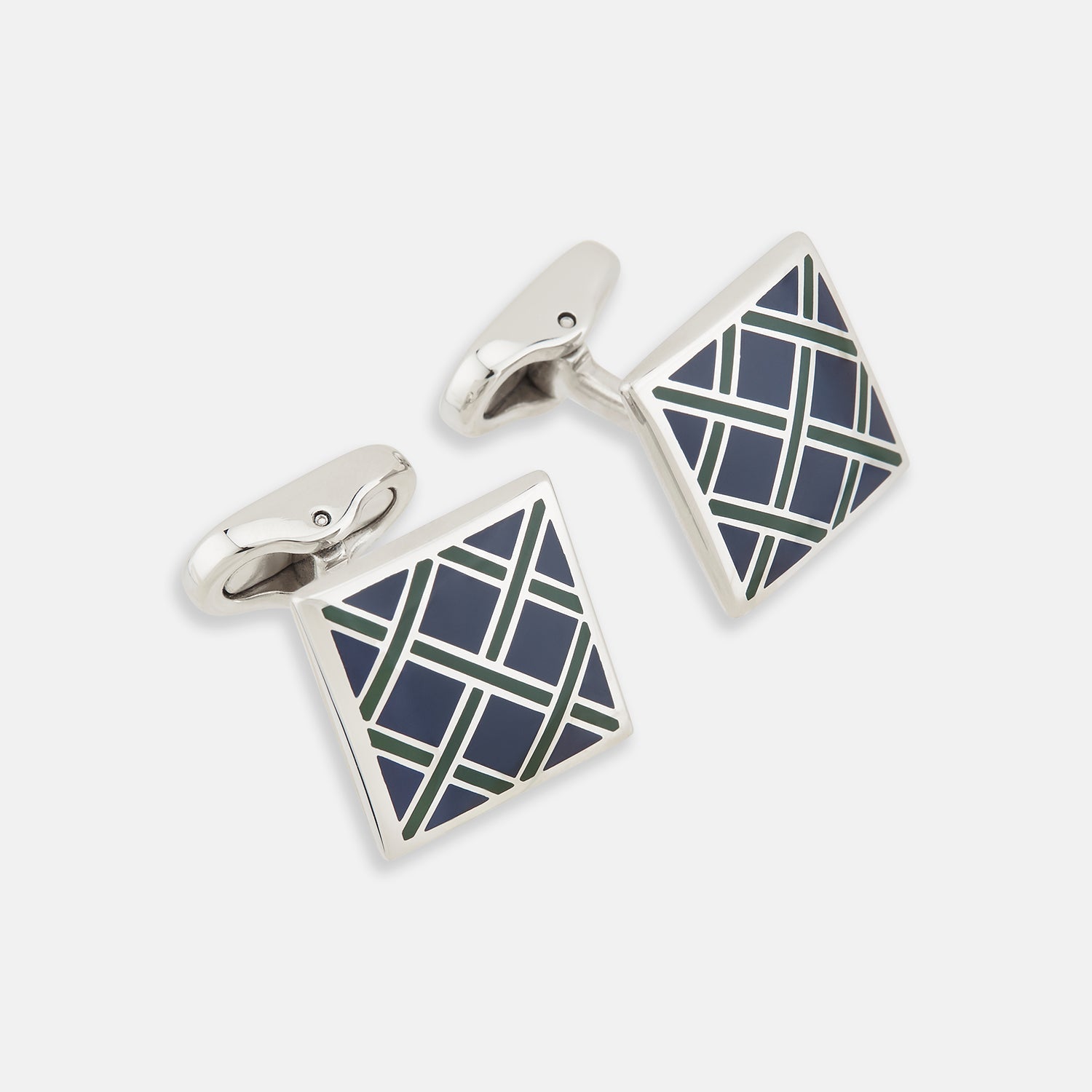 Grid Square Cufflinks