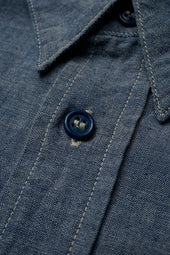 【ナイジェル・ケーボン】MAN / USネイビーシャツ - ダンガリー / US NAVY SHIRT - DUNGAREE