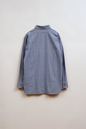 【ナイジェル・ケーボン】MAN / USネイビーシャツ - ウォバッシュダンガリー / US NAVY SHIRT - WABASH DUNGAREE
