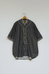 【ナイジェル・ケーボン】MAN / ベースボールシャツ ショートスリーブ - タイプ2 / BASEBALL SHIRT S/S - TYPE2
