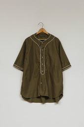 【ナイジェル・ケーボン】MAN / ベースボールシャツ ショートスリーブ - タイプ2 / BASEBALL SHIRT S/S - TYPE2