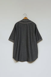 【ナイジェル・ケーボン】MAN / ベースボールシャツ ショートスリーブ - タイプ2 / BASEBALL SHIRT S/S - TYPE2
