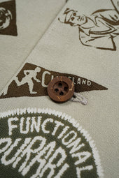 Man Open Collar Shirt Baseball Cricket Rayon