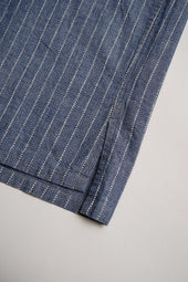【ナイジェル・ケーボン】MAN / オープンカラーシャツ - ウォバッシュダンガリー / OPEN COLLAR SHIRT - WABASH DUNGAREE