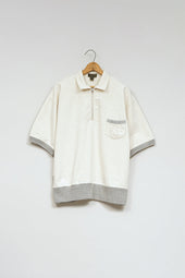 【ナイジェル・ケーボン】MAN / ジップアップトレーニングシャツ - バンピージャージー / ZIP-UP TRANNING SHIRT - BUMPY JERSEY