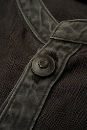 【ナイジェル・ケーボン】MAN / フレンチワークジャケット - リネンピンオックス / FRENCH WORK JACKET - LINEN PIN OX